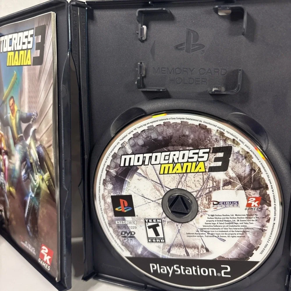 Motocross Mania 3 Sony PlayStation 2 PS2 2005 2K Games CIB NTSC SLUS-21229